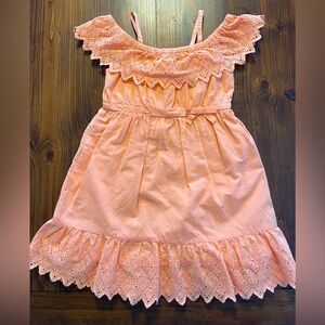 Janie and Jack off the shoulder summer dress 18 -24 mo